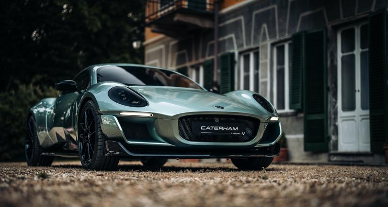  - Caterham Project V (2023) : cette sportive électrique préfigure un modèle de série