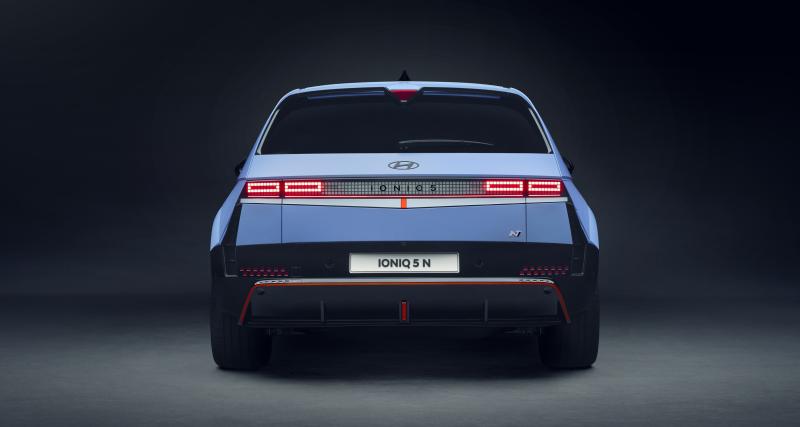 Hyundai Ioniq 5 N (2023) : le SUV sportif se dévoile, c’est le premier modèle N électrique - Hyundai Ioniq 5 N (2023)