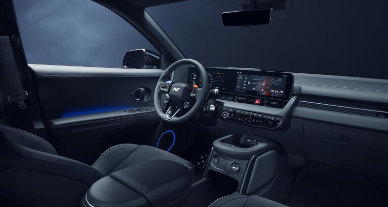 Hyundai Ioniq 5 N (2023) : le SUV sportif se dévoile, c’est le premier modèle N électrique - Hyundai Ioniq 5 N (2023)
