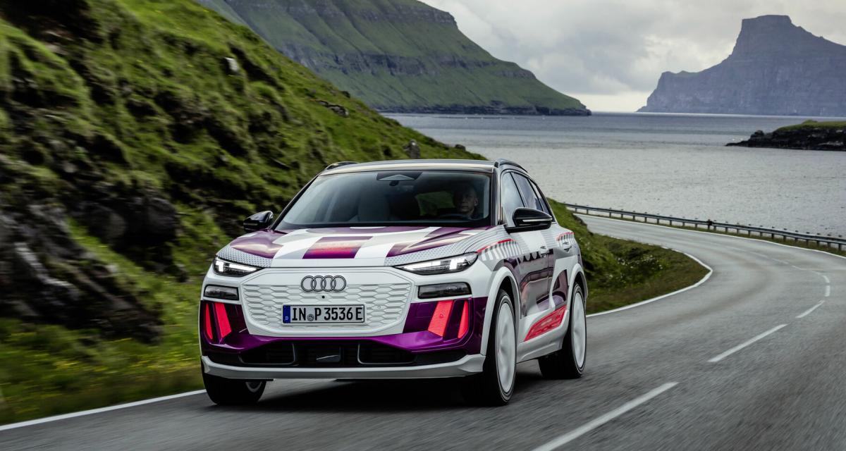 L'Audi Q6 e-tron se montre sur ces nouvelles photos, voici ce que l'on sait sur le SUV électrique