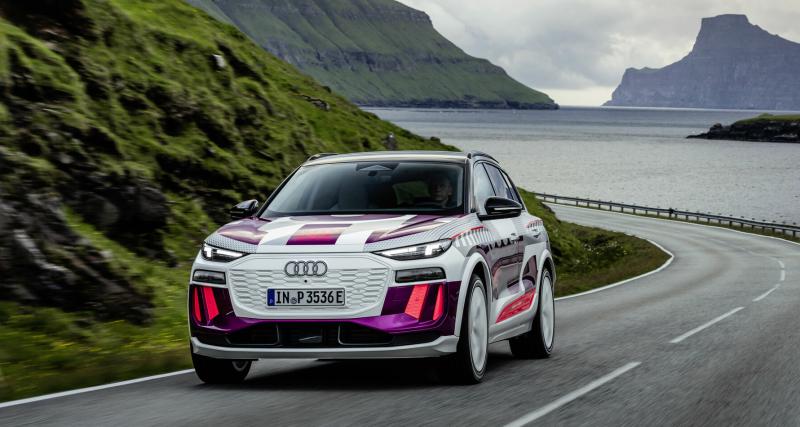  - L’Audi Q6 e-tron se montre sur ces nouvelles photos, voici ce que l’on sait sur le SUV électrique