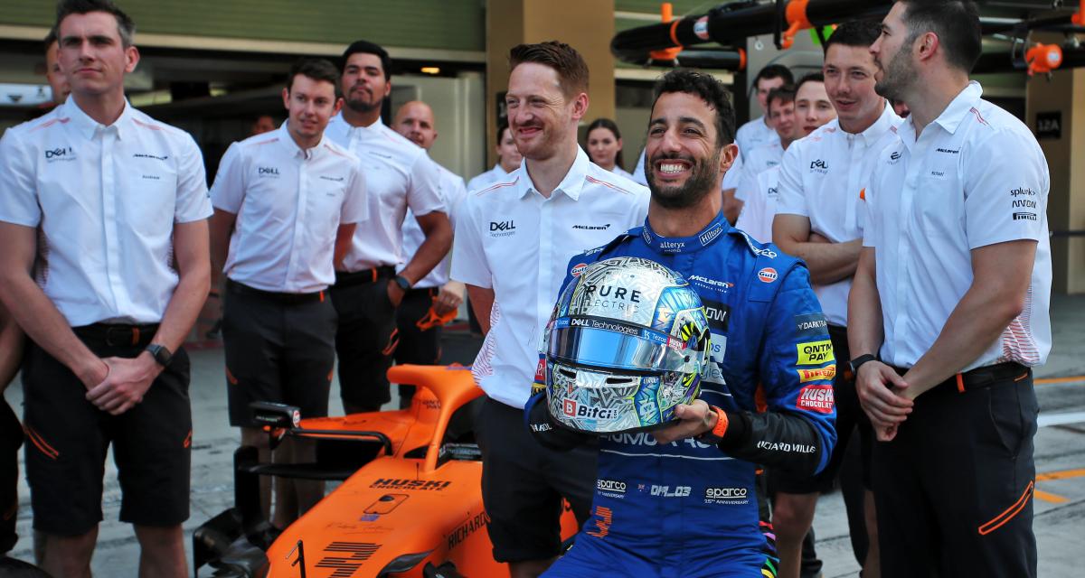 La déclaration d'amour de Daniel Ricciardo à McLaren