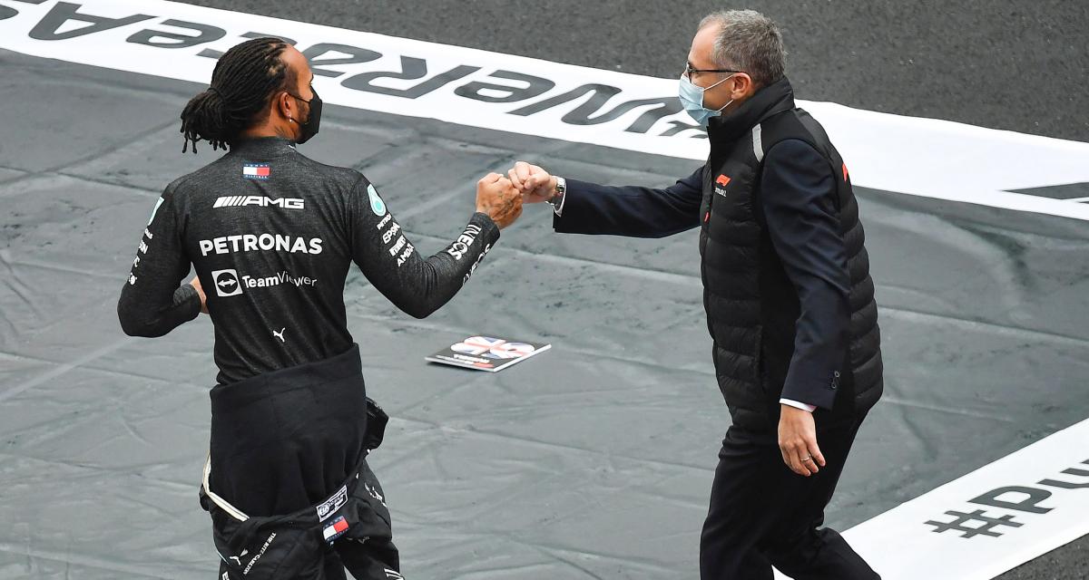Le patron de la F1 rassuré par l'annonce de Lewis Hamilton