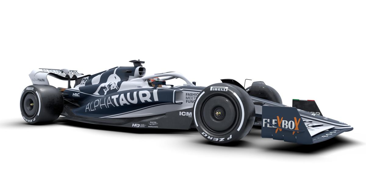 Photo d'illustration - l'AlphaTauri AT03 de Pierre Gasly pour cette saison 2022 de Formule 1