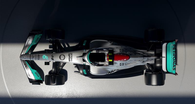 Mercedes : les photos de la F1 2022