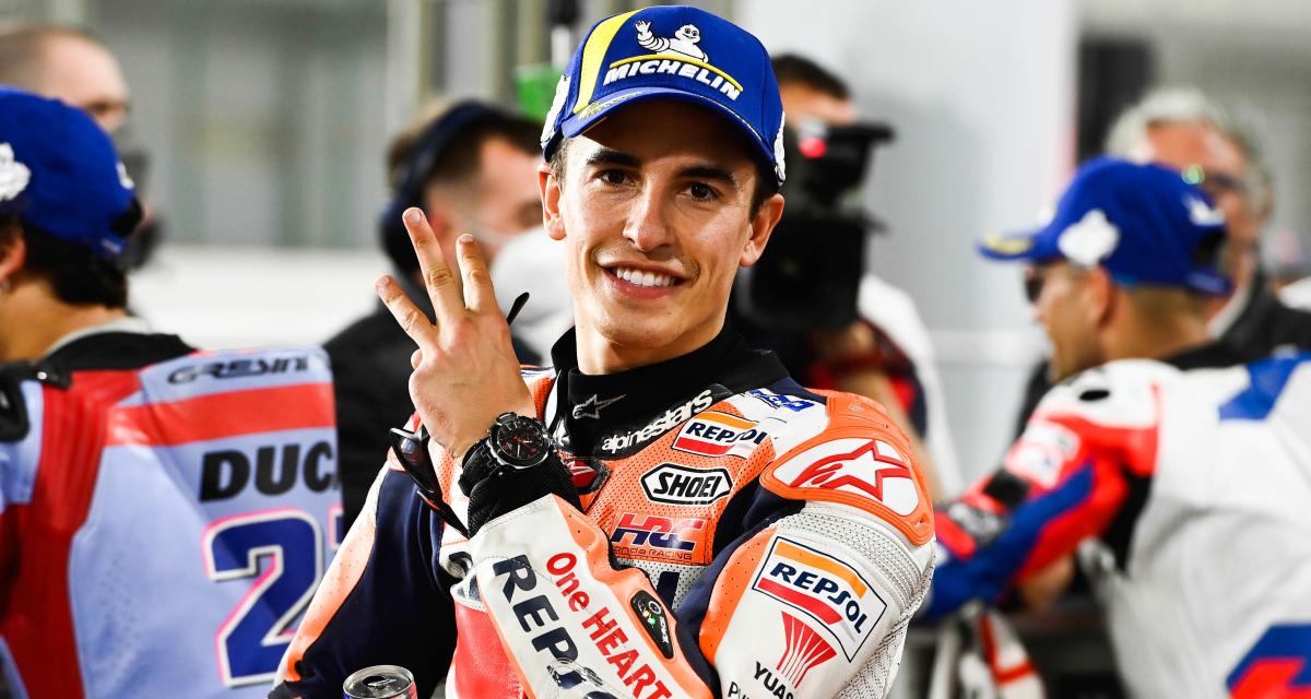 GP du Qatar de MotoGP : Marc Marquez qualifie sa qualification de parfaite