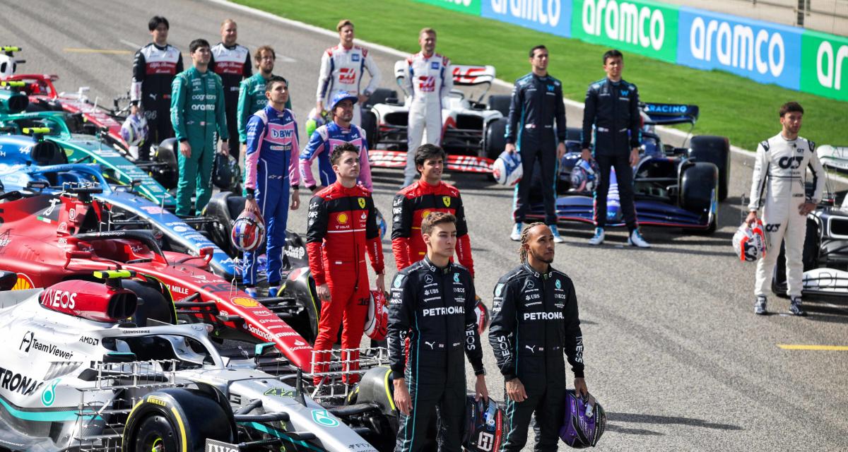 F1 - saison 2022 : classement pilotes et constructeurs
