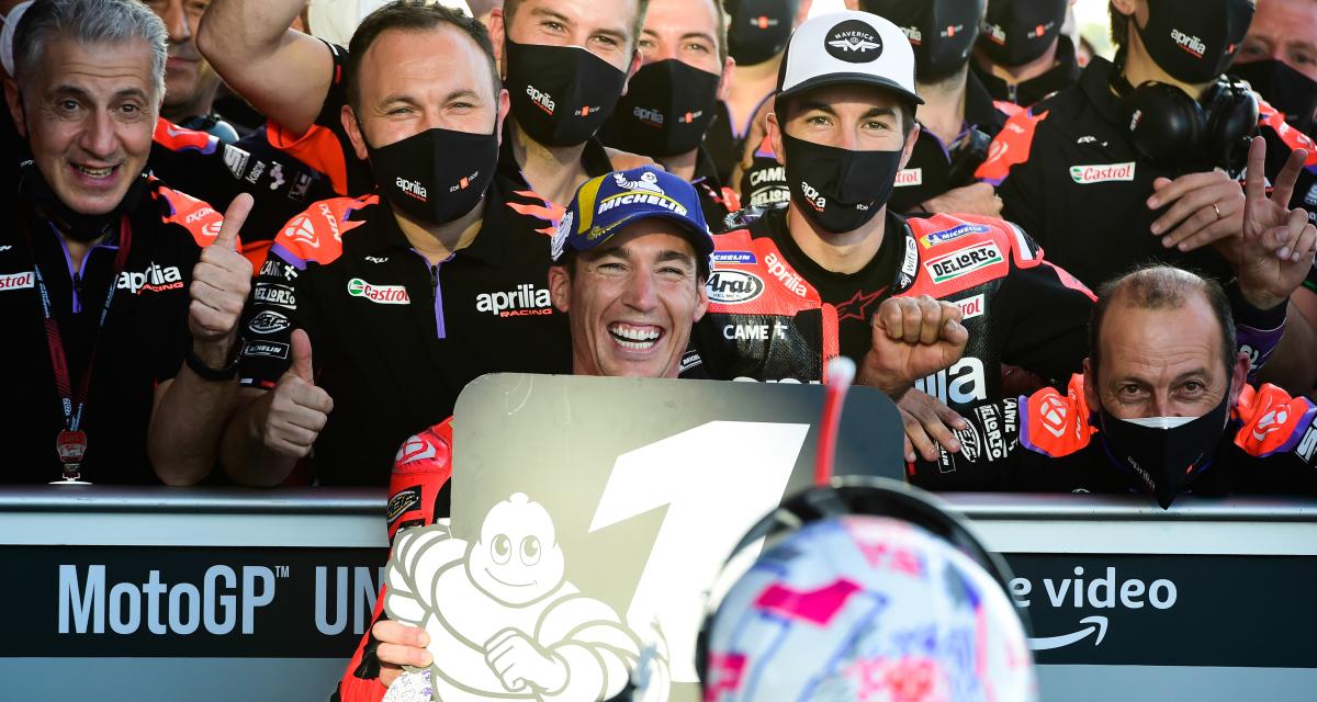 GP d'Argentine de MotoGP : la réaction d'Aleix Espargaro après à sa victoire