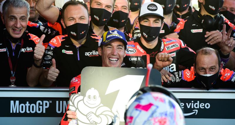  - GP d’Argentine de MotoGP : la réaction d’Aleix Espargaro après à sa victoire 