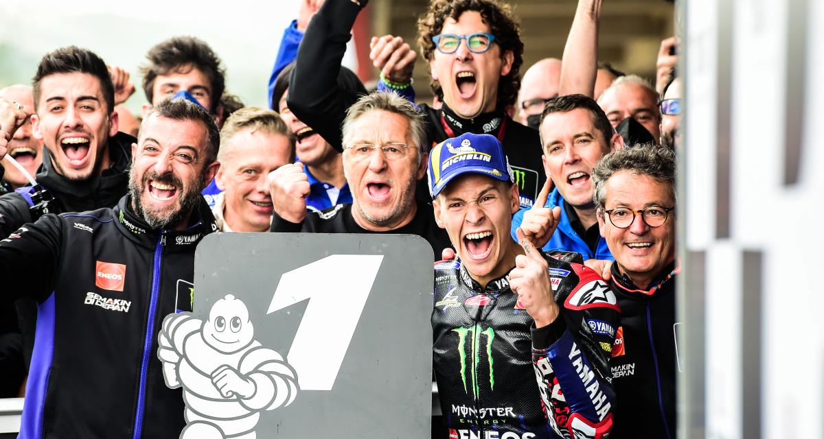 GP du Portugal de MotoGP : la réaction de Fabio Quartararo après sa victoire