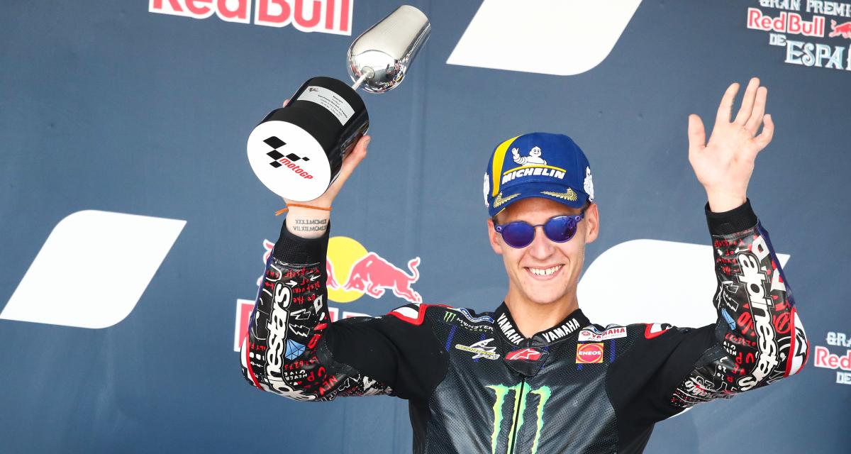 GP d'Espagne de MotoGP : Quartararo satisfait de sa deuxième place