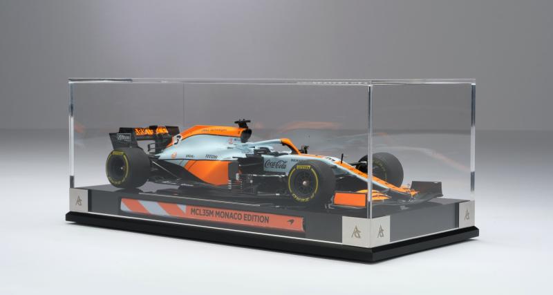  - Ce fabricant de miniatures reproduit fidèlement la F1 pilotée par les pilotes McLaren en 2021