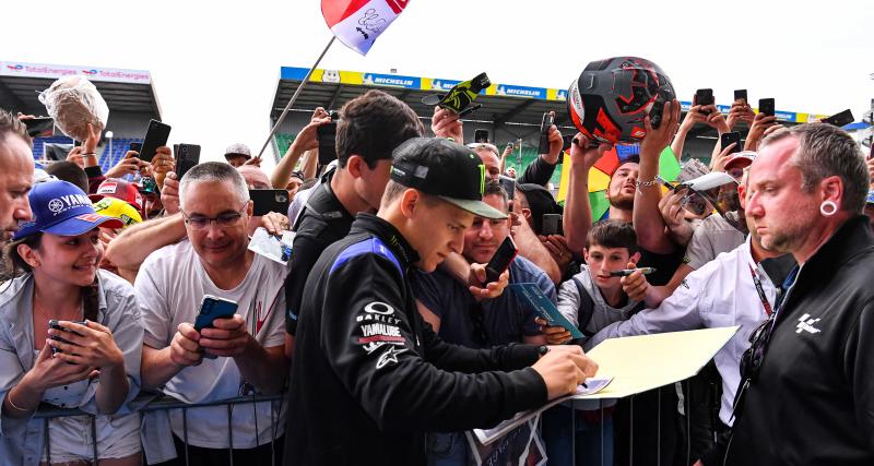  - GP de France de MotoGP : Fabio Quartararo à la rencontre de ses fans