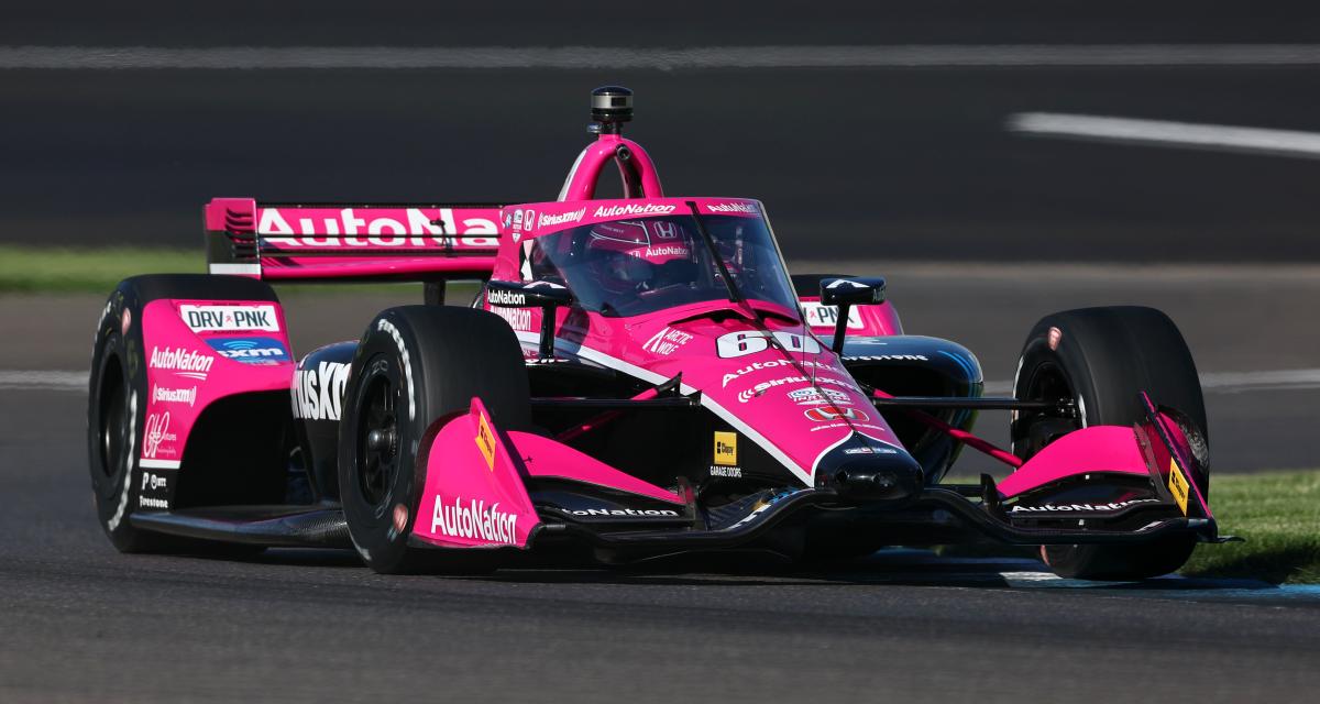 GP d'Indianapolis d'IndyCar : le podium pour Simon Pagenaud