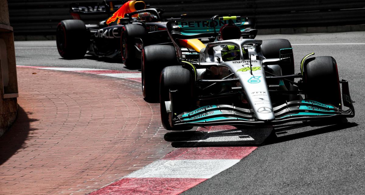 Grand Prix de Monaco de F1 : le contact entre Lewis Hamilton et Esteban Ocon en vidéo