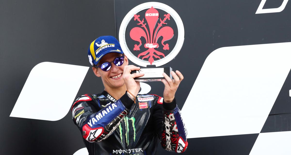 MotoGP : Fabio Quartararo prolonge pour 2 ans chez Yamaha