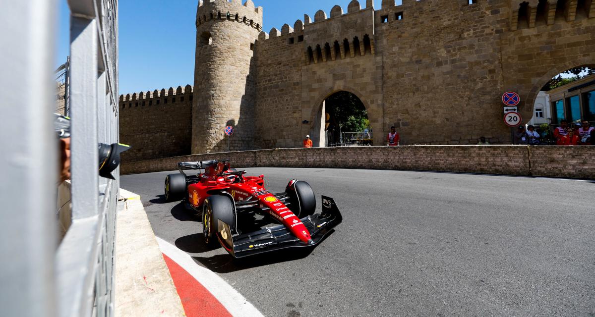 Grand Prix d'Azerbaïdjan de F1 : Charles Leclerc confiant après les essais libres