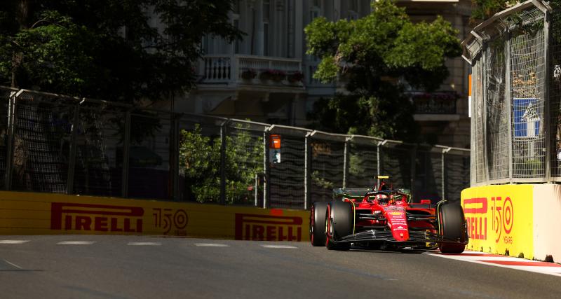 Scuderia Ferrari - Grand Prix d’Azerbaïdjan de F1 : l’abandon de Carlos Sainz en vidéo