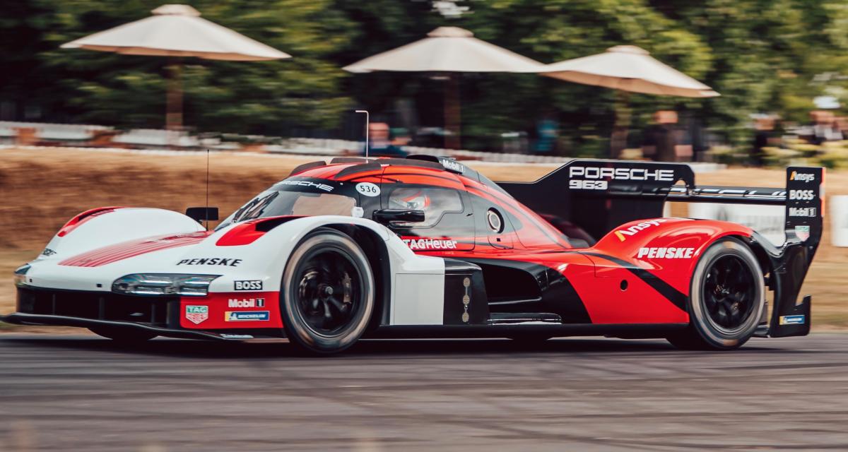 Porsche présente la 963, une nouvelle hypercar d'endurance qui va participer aux 24 Heures du Mans en LMDh