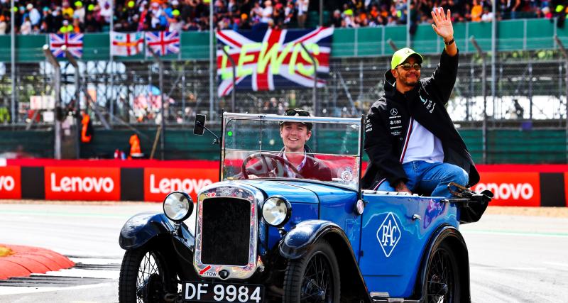 Grand Prix de Grande-Bretagne de F1 : la réaction de Lewis Hamilton après son podium