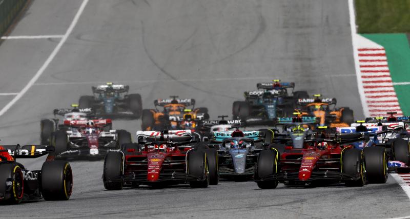  - Grand Prix de France de F1 : le départ de la course en vidéo