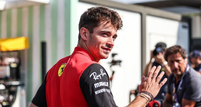  - Grand Prix de France de F1 : la réaction de Charles Leclerc après sa pole position
