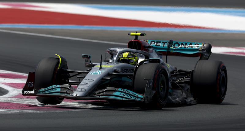 Mercedes-AMG Petronas Formula One Team - Grand Prix de France de F1 : la réaction de Lewis Hamilton après son podium