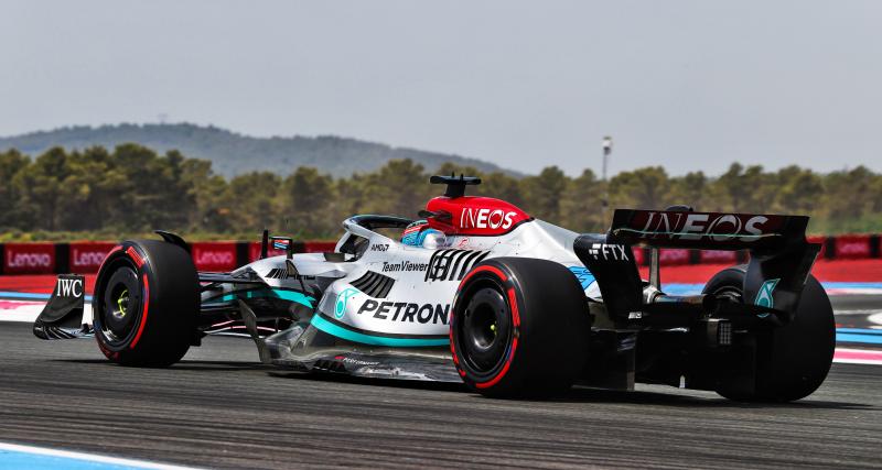 Mercedes-AMG Petronas Formula One Team - Grand Prix de France de F1 : la réaction de George Russell après son podium