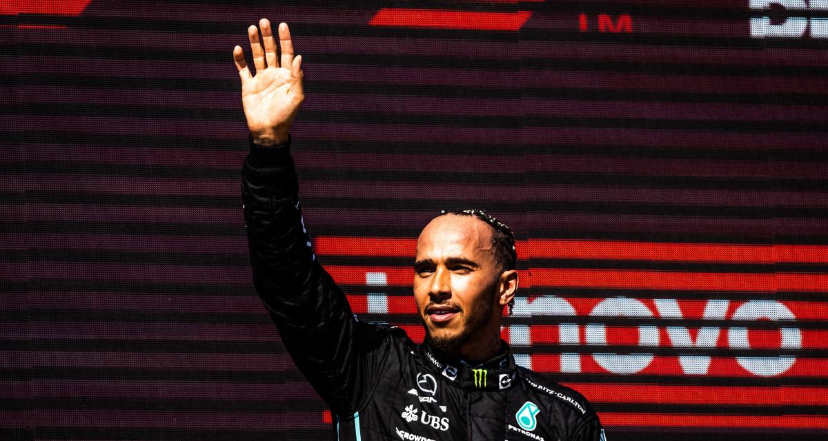 Grand Prix de Hongrie de F1 : la réaction de Lewis Hamilton après son podium