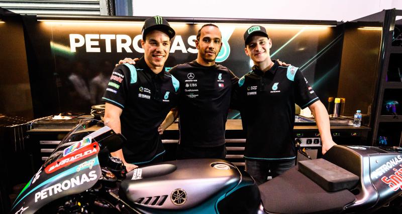 Mercedes-AMG Petronas Formula One Team - Fabio Quartararo en vacances avec une star de la F1