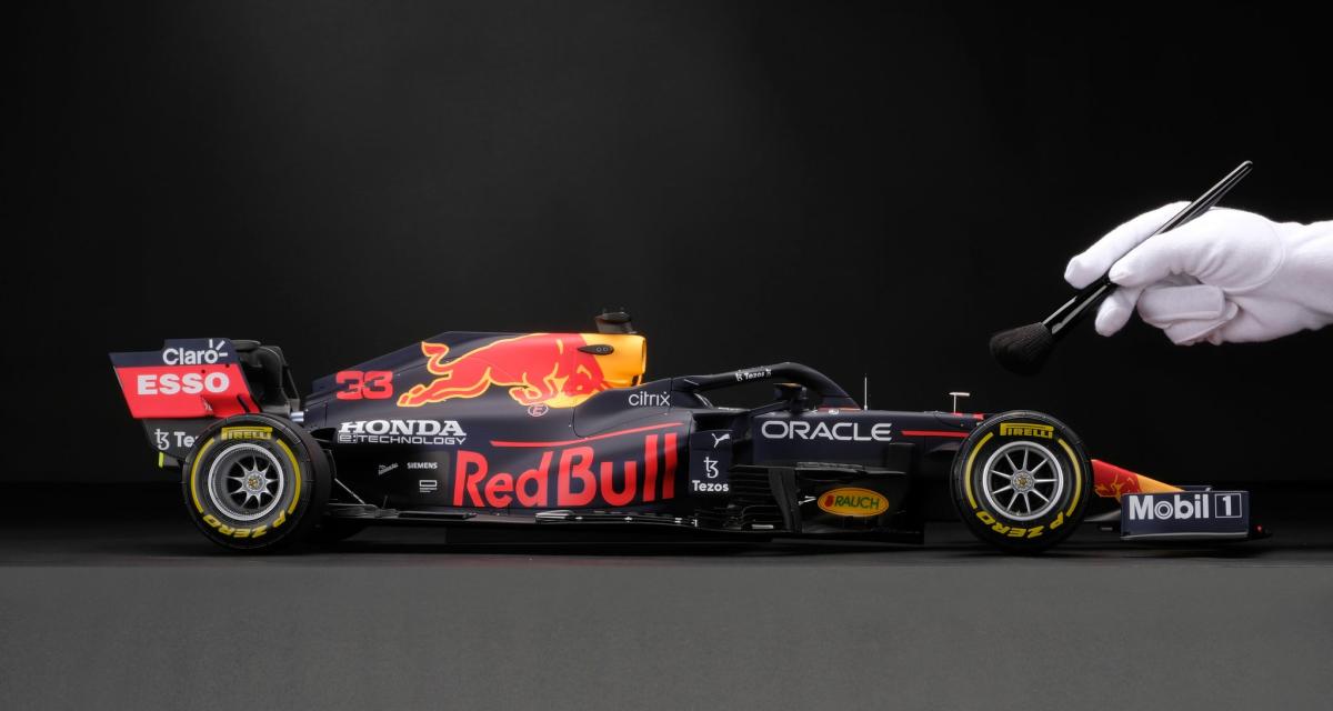 La Red Bull RB16B de Max Verstappen