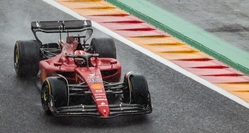 Scuderia Ferrari - Grand Prix de Belgique de F1 : la sortie de piste de Charles Leclerc en vidéo