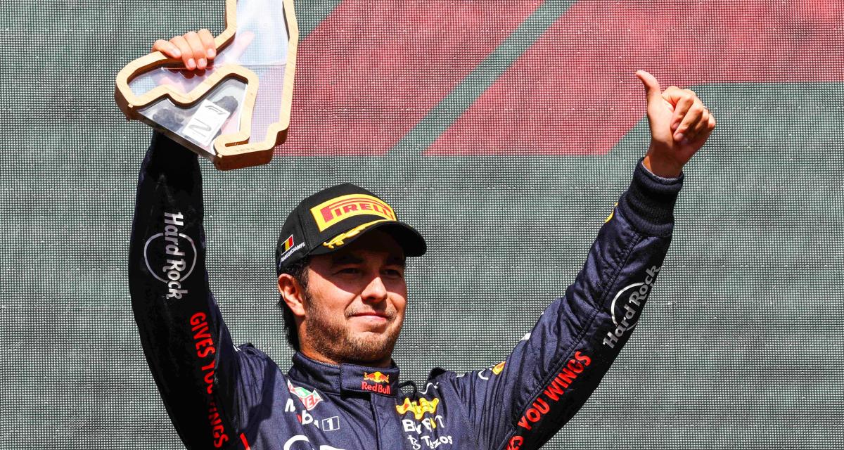 Grand Prix de Belgique de F1 : la réaction de Sergio Perez après son podium