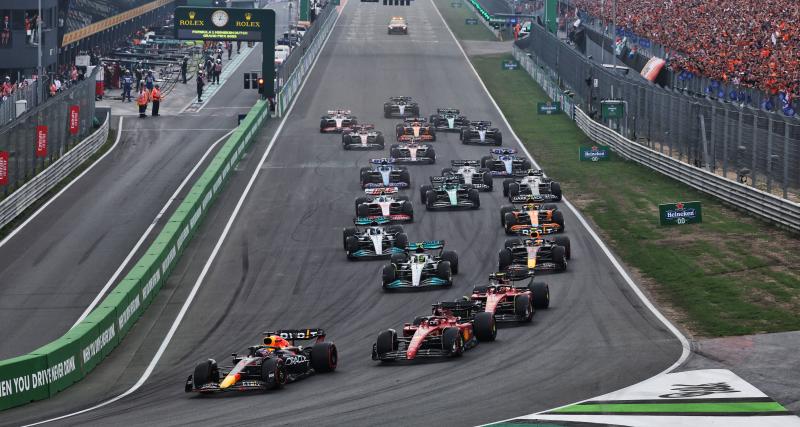  - GP d’Italie de F1 : le départ de la course en vidéo