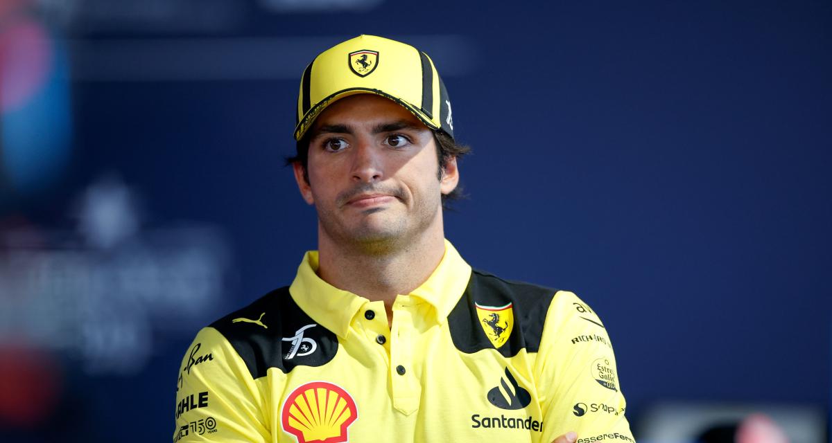 Grand Prix d'Italie de F1 : la réaction de Carlos Sainz après les qualifications