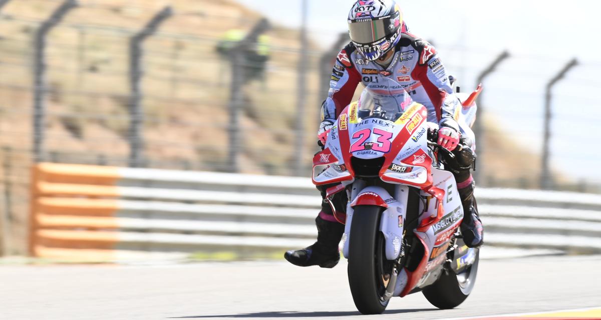 GP d'Aragon de MotoGP : la réaction d'Enea Bastianini après la qualification