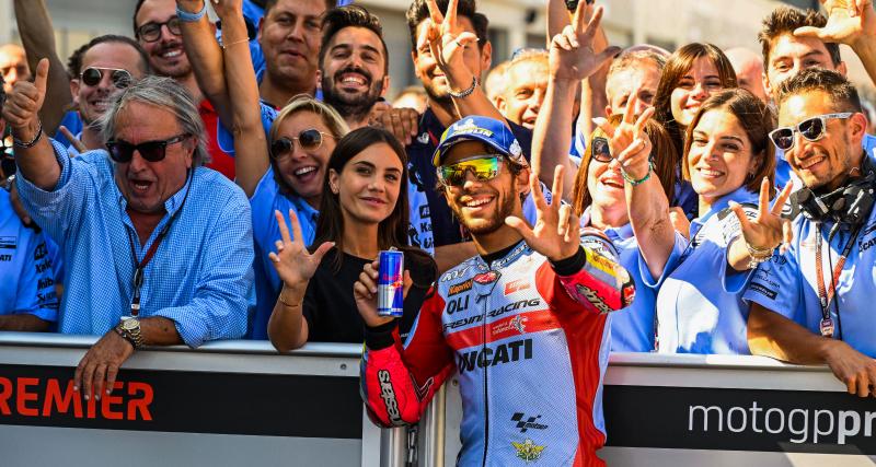  - GP d’Aragon de MotoGP : la réaction d’Enea Bastianini après sa victoire