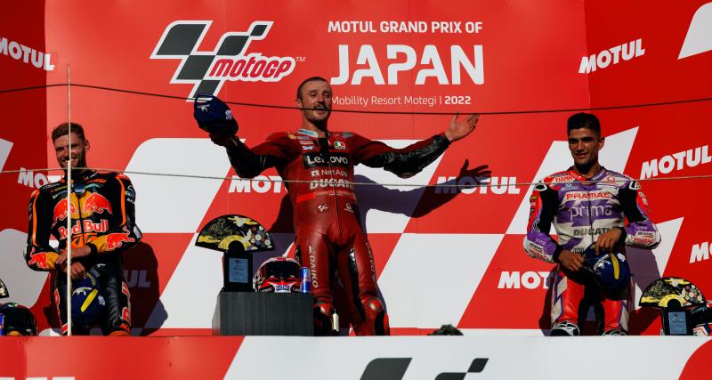  - GP du Japon de MotoGP : le classement final de la 16e manche de la saison 2022