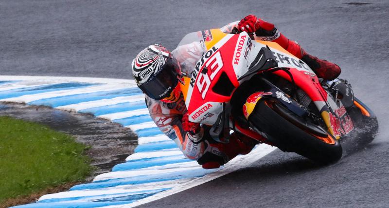  - GP du Japon de MotoGP : la réaction de Marc Marquez après sa pole position