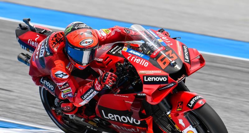  - GP de Thaïlande de MotoGP : la réaction de Francesco Bagnaia après les qualifications
