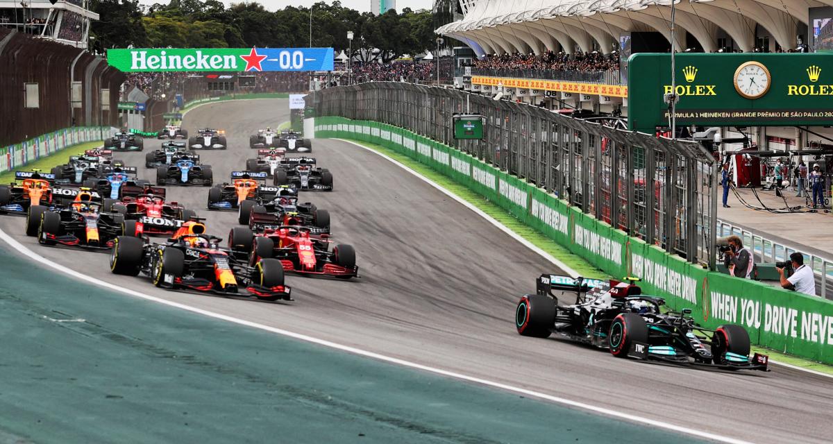 GP du Brésil de F1 : la grille de départ de la 21e manche de la saison 2022