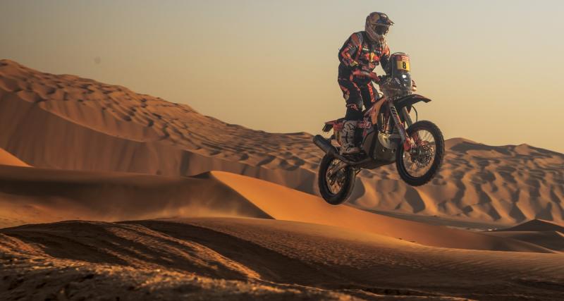 Dakar 2023 : Sébastien Loeb vainqueur de la onzième étape, le classement général auto et moto - Sébastien Loeb lors de la onzième étape du Dakar 2023.