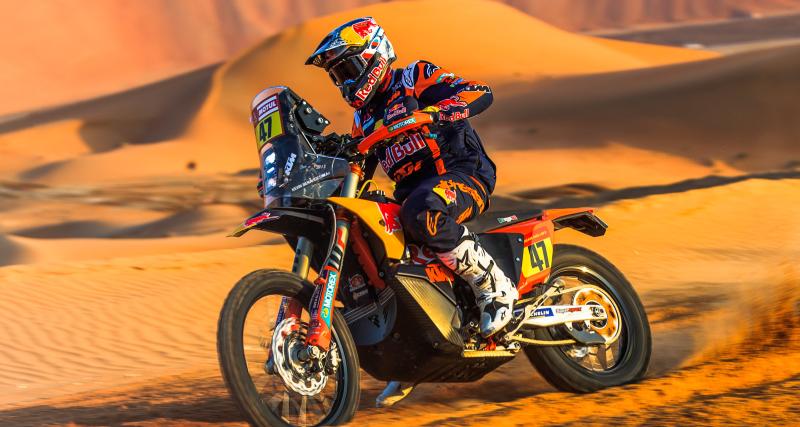 Dakar 2023 : Loeb gagne la douzième étape et passe deuxième au général, le classement auto et moto - Le résumé de la douzième étape moto du Dakar 2023
