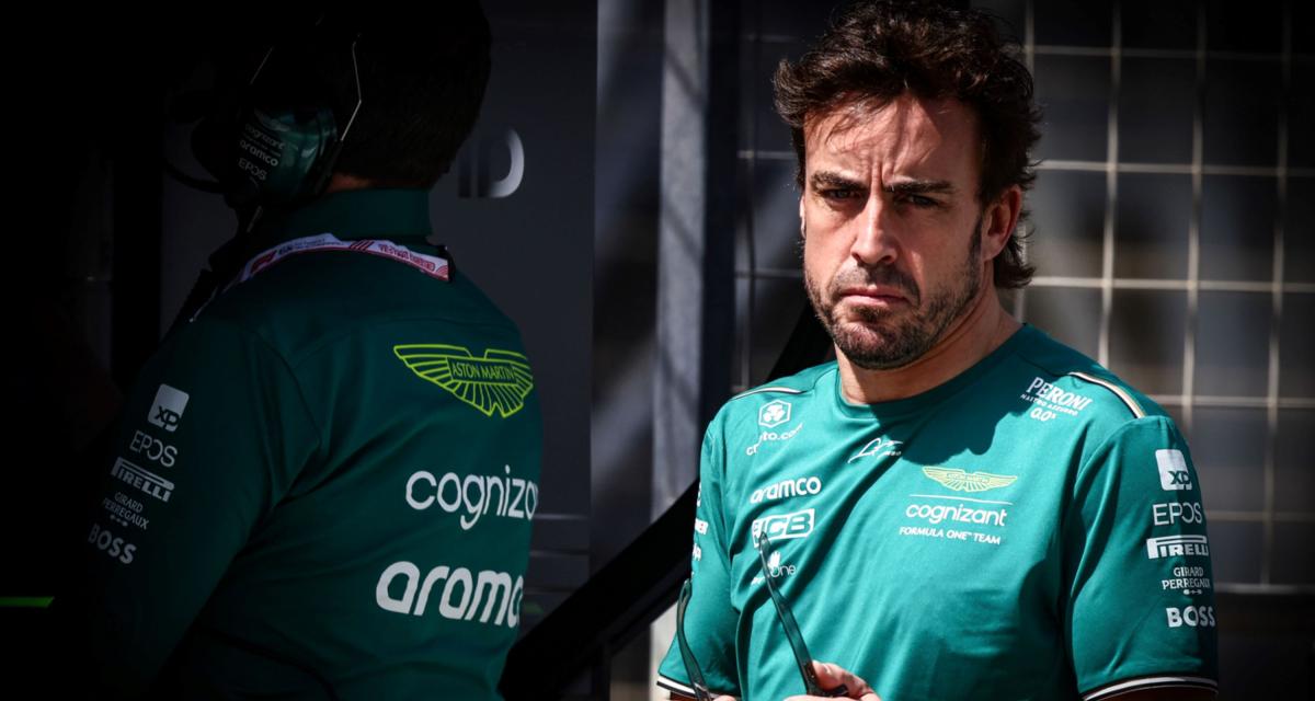 Fernando Alonso est très satisfait de son Aston Martin.