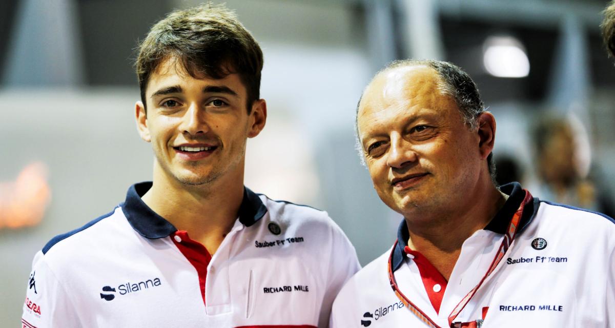 F1 - L'arrivée de Vasseur chez Ferrari ravit Leclerc