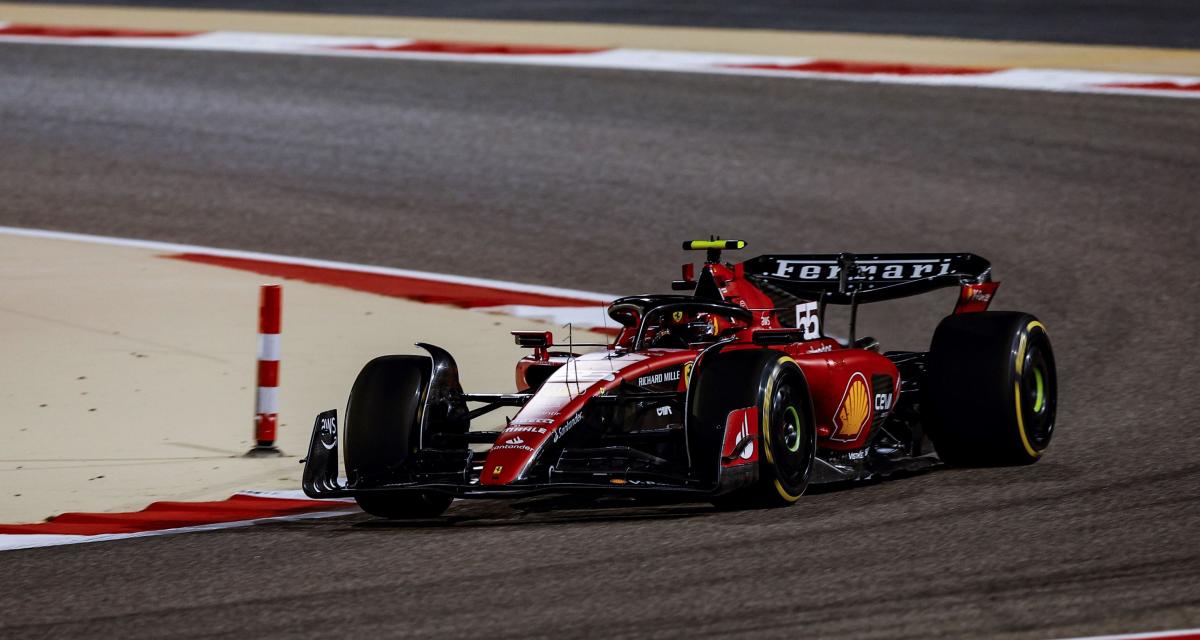Grand Prix de Bahreïn de F1 : le tête à queue de Sainz en EL1 en vidéo