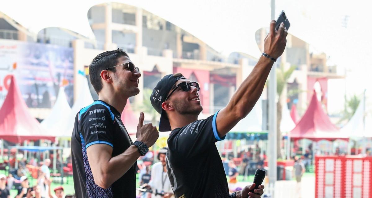 Pierre Gasly et Esteban Ocon sont confiants avant le départ du Grand Prix de Bahreïn.