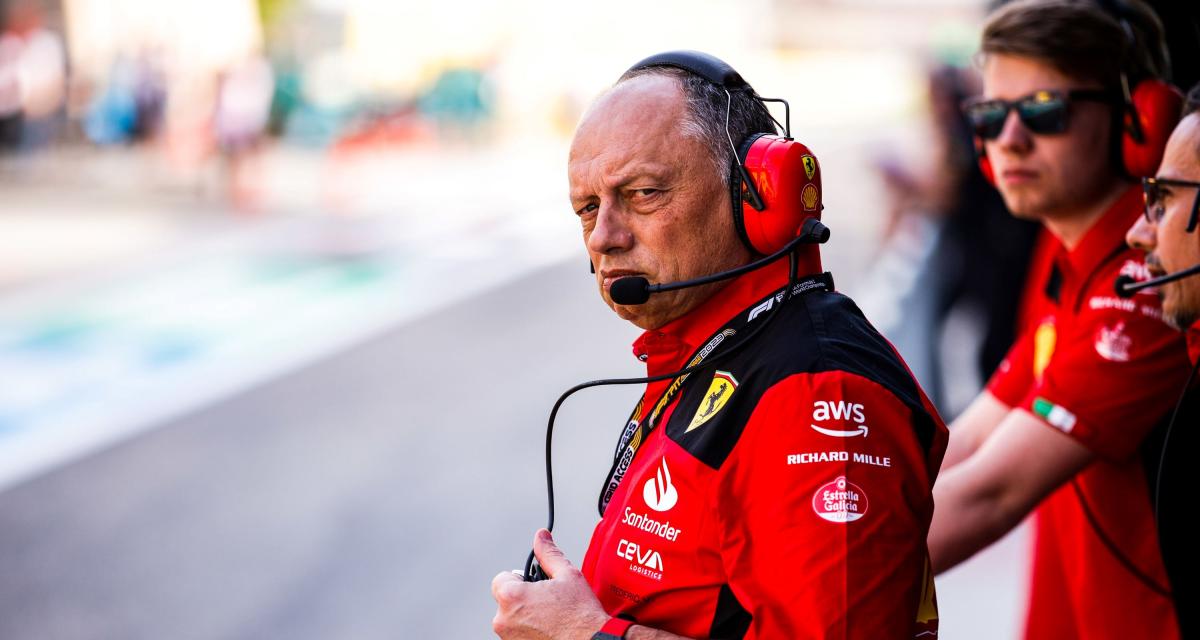 Dur week-end pour Ferrari et Frédéric Vasseur.