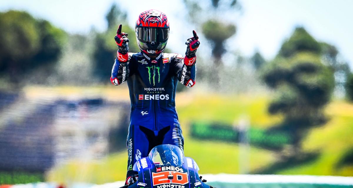 Grand Prix du Portugal de MotoGP : Quartararo, toujours à l'aise à Portimão