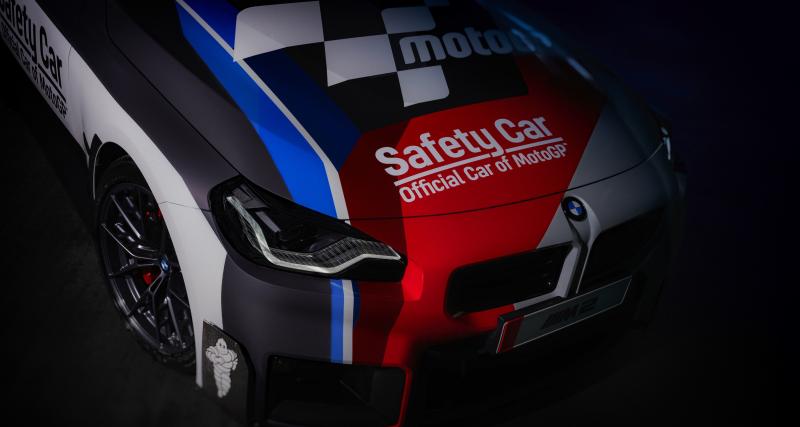 BMW dévoile la nouvelle safety car du MotoGP pour la saison 2023 - La Safety car du MotoGP pour la saison 2023